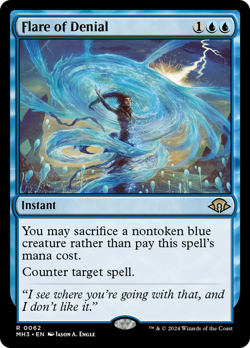 Flare of Denial (REGULAR) x1 - MTG Modern Horizons 3 MH3 #62 - Image 1