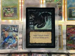 Dark Ritual Beta MTG Magic the Gathering NM Near Mint - Image 1