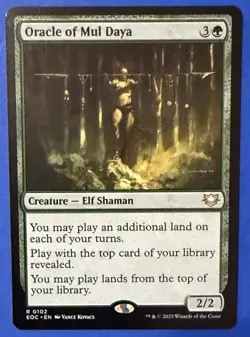 Oracle of Mul Daya - #102 - Commander: Edge of Eternities - NM MTG - Image 1