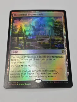 Bountiful Promenade Commander Legends: Battle for Baldur's Gate Foil - Image 1