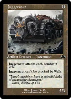 Juggernaut x1 1x FOIL Retro Dominaria Remastered NM MTG - Image 1