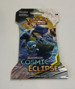 Pokemon TCG Vintage Cosmic Eclipse Sun & Moon Sleeved Booster Pack - Image 1