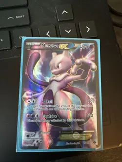 Pokemon 2012 B&W Next Destinies Mewtwo EX Full Art #98/99 - Image 1