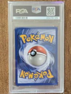 2000 Pokemon Base Set 2 Hitmonchan Holo PSA 8 MINT 8/130 Holo Rare Card - Image 2