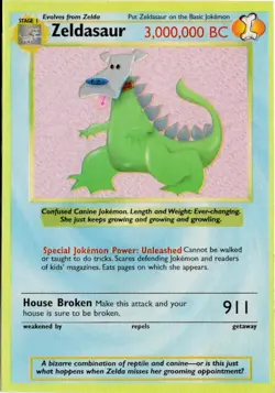 1999 Vintage Pokemon TCG Parody Cards from Nickelodeon - Jokemon - Image 3