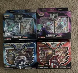4 Pokemon Ice Rider Calyrex, Shadow Rider Calyrex, Rapid And Single Strike Urshi - Image 1