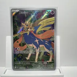 2025 Pokemon Phantasmal Flames Zacian Illustration Rare #100/094 - Image 1