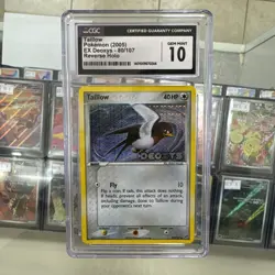 2005 Pokemon EX Deoxys Taillow Reverse Holo Foil #80/107 PSA 10 GEM MINT - Image 1