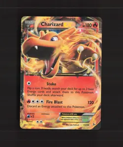 Charizard EX 11/106 Flashfire Ultra Rare Holo Pokemon Card LP - Image 1