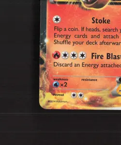 Charizard EX 11/106 Flashfire Ultra Rare Holo Pokemon Card LP - Image 5