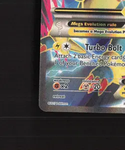 Mega Manectric EX 24a/119 Phantom Forces Full Alt Art Promo Pokemon Card LP - Image 5