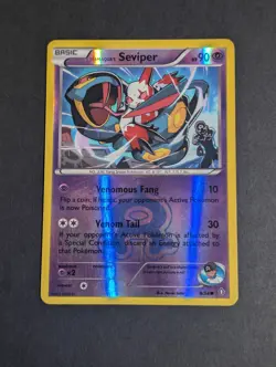 Team Aqua's Seviper 9/34 Pokemon Double Crisis Reverse Holo Common - Image 1