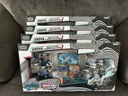 4 Set- Pokemon Unova Heavy Hitters Premium Collection Black Bolt White Flare - Image 1