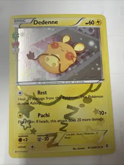 HOLO Dedenne RC10/RC32 NM - Generations Radiant Collection Pokemon Card Kanahei - Image 1