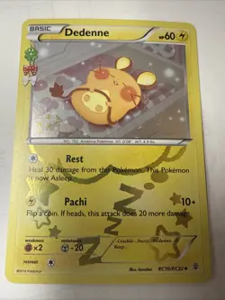 HOLO Dedenne RC10/RC32 NM - Generations Radiant Collection Pokemon Card Kanahei - Image 3