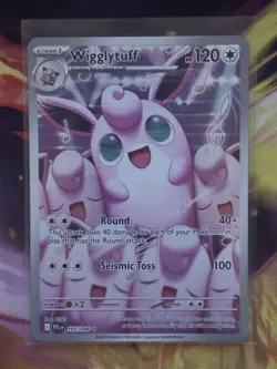 Pokemon Wigglytuff 105/094 Phantasmal Flames Illustration Rare Holo 120 HP Eng - Image 1