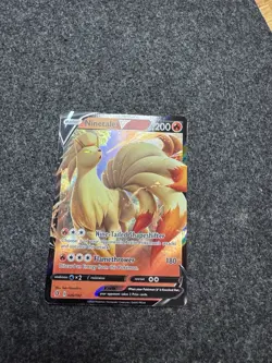 Ninetales V 026/192 2020 Rebel Clash Pokemon Card TCG Ultra Rare Full Art - Nm - Image 1