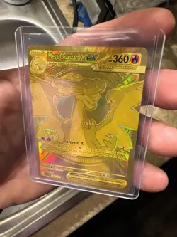 Pokemon TCG Gold Mega Charizard EX Phantasmal Flames 🔥🐉 - Image 1