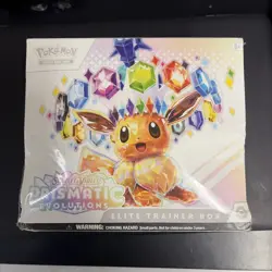 Pokemon Scarlet & Violet: Prismatic Evolutions Elite Trainer Box New Sealed ETB - Image 1
