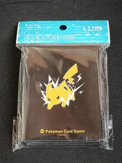 Pokemon Center Sleeves Pikachu Sleeves Kartenhullen 64Stk JP Neu Ovp Sealed - Image 1