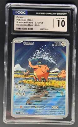 Cufant Shrouded Fable 76/64 Graded CGC Gem Mint 10 Illustration Rare - Image 1