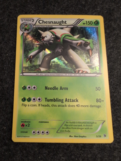 Chesnaught 5/39 Holo Kalos Starter Set Pokemon LP - Image 1