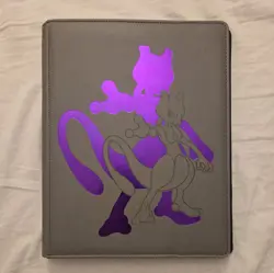 Mewtwo Ultra Pro Pokemon TCG Binder 2020 - Good Shape - Empty - Rare 74427155827 - Image 1