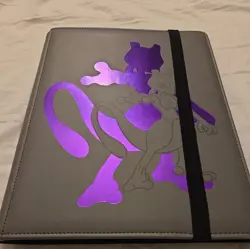 Mewtwo Ultra Pro Pokemon TCG Binder 2020 - Good Shape - Empty - Rare 74427155827 - Image 3