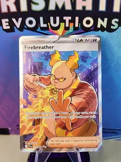 Pokemon TCG Phantasmal Flames Firebreather 119/094 Full Art NM English - Image 1
