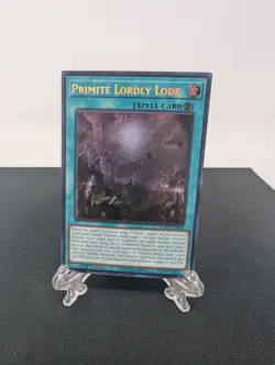 Yu-Gi-Oh! TCG Primite Lordly Lode BLMM-EN172 Secret Rare 1st Edition Holo Card - Image 1