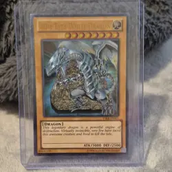 Konami Blue-Eyes White Dragon YSKR-EN001 Kaiba Reloaded Ultimate Rare Unlimited - Image 1