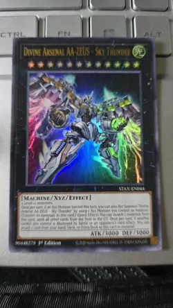 Divine Arsenal AA-ZEUS - Sky Thunder STAX-EN044 1st Edition Yugioh Ultra NM - Image 1