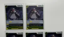 Lot Of 5 Cards : One Piece OP14 The Azure Sea's Seven - Dr. Hogback R OP14-110 - Image 2