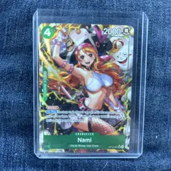 Nami Alternate Art Foil OP14-031 The Azure Sea's Seven One Piece - Image 1