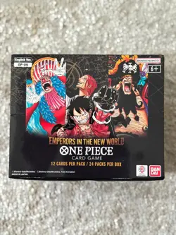 One Piece TCG OP-09 Emperors in the New World Booster Box | New & Unsealed - Image 1