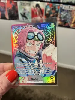 Koby (001) (Alternate Art) OP11-001 A Fist of Divine Speed Foil One Piece TCG - Image 2