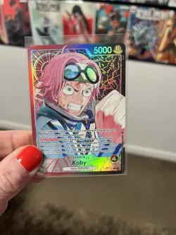 Koby (001) (Alternate Art) OP11-001 A Fist of Divine Speed Foil One Piece TCG - Image 4