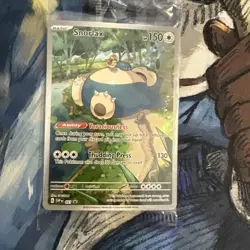 Pokemon TCG Snorlax 151 Promo Card Sealed - Image 1