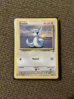 Dratini 26/102 Uncommon Base Set Pokemon Card - NM - Image 1