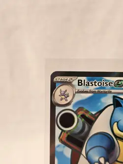 Pokemon Card - Blastoise EX (184/165) Scarlet & Violet: Pokemon 151 set UR Holo - Image 2