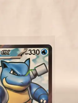 Pokemon Card - Blastoise EX (184/165) Scarlet & Violet: Pokemon 151 set UR Holo - Image 3