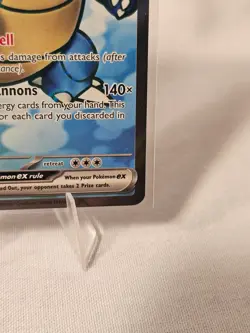 Pokemon Card - Blastoise EX (184/165) Scarlet & Violet: Pokemon 151 set UR Holo - Image 4
