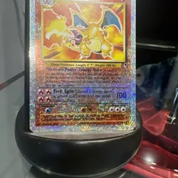 2002 Charizard - (Legendary) 3/110 Reverse Holo Rare Pokemon Card - Image 3