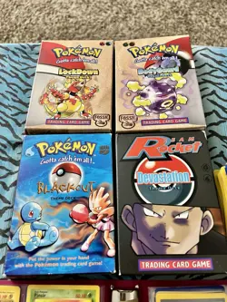 Pokemon Card Lot 300+ Cards, 1999-2009 Years. Lots Of Duplicates,No Holos M-NM - Image 2