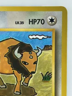 Tauros Japanese Pokemon Card Nintendo VendingPromoRegular F/S NO.128 LV.35 HP.70 - Image 3