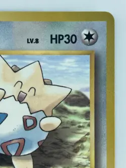 Togepi CoroCoro Comics promo Japanese Pokemon Card Nintendo Normal LV.8 F/S - Image 3