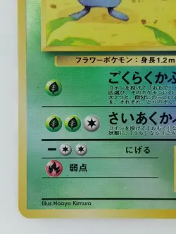 Vileplume Japanese Pokemon card Nintendo Holo Rare NO.045 LV.30 HP70 F/S TCG - Image 5
