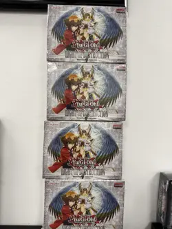 Yugioh Booster Box Light of Destruction Retail English Factory Sealed Lot Of 4 - Image 1