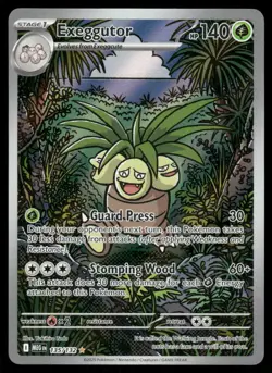 Pokemon Cards Exeggutor 135/132 Mega Evolution Illustration Rare NM *1 - Image 1
