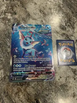 JUMBO CARD SET Vaporeon VMAX SWSH182 Jolteon VMAX SWSH184 Flareon VMAX SWSH180 - Image 1